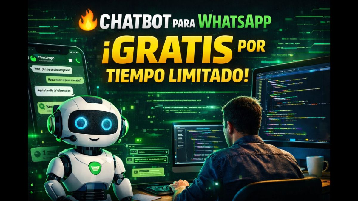 🚨 WhatsApp ya no se responde solo: este curso enseña a crear chatbots reales y hoy está GRATIS